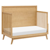 Babyletto Palma 4-in-1 Convertible Crib with Toddler Bed Conversion Kit + 7-Drawer Double Dresser