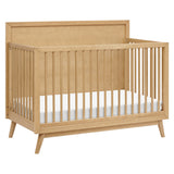 Babyletto Palma 4-in-1 Convertible Crib with Toddler Bed Conversion Kit + 7-Drawer Double Dresser
