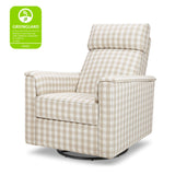 Monogram by Namesake Willa Deluxe Power Recliner and Swivel Glider with Heat & Massage