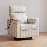 Monogram by Namesake Willa Deluxe Power Recliner and Swivel Glider with Heat & Massage