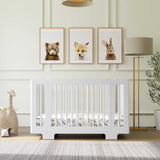 Babyletto Yuzu 8-in-1 Convertible Crib with All-Stages Conversion Kits + 6-Drawer Dresser