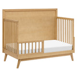 Babyletto Palma 4-in-1 Convertible Crib with Toddler Bed Conversion Kit + 7-Drawer Double Dresser