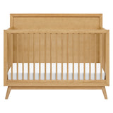 Babyletto Palma 4-in-1 Convertible Crib with Toddler Bed Conversion Kit + 7-Drawer Double Dresser