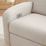 Babyletto Nami Electronic Recliner and Swivel Glider Recliner with USB port