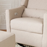 Babyletto Kiwi Electronic Recliner and Swivel Glider with USB port