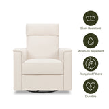 Monogram by Namesake Willa Deluxe Power Recliner and Swivel Glider with Heat & Massage