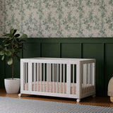 Babyletto Yuzu 8-in-1 Convertible Crib with All-Stages Conversion Kits + 6-Drawer Dresser
