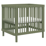 Babyletto Pogo 8-in-1 Convertible Crib with All-Stages Conversion Kits + Tambour Dresser