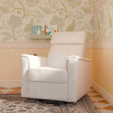Monogram by Namesake Willa Deluxe Power Recliner and Swivel Glider with Heat & Massage