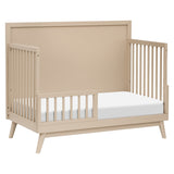 Babyletto Palma 4-in-1 Convertible Crib with Toddler Bed Conversion Kit + 7-Drawer Double Dresser