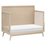 Babyletto Palma 4-in-1 Convertible Crib with Toddler Bed Conversion Kit + 7-Drawer Double Dresser