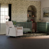Monogram by Namesake Willa Deluxe Power Recliner and Swivel Glider with Heat & Massage